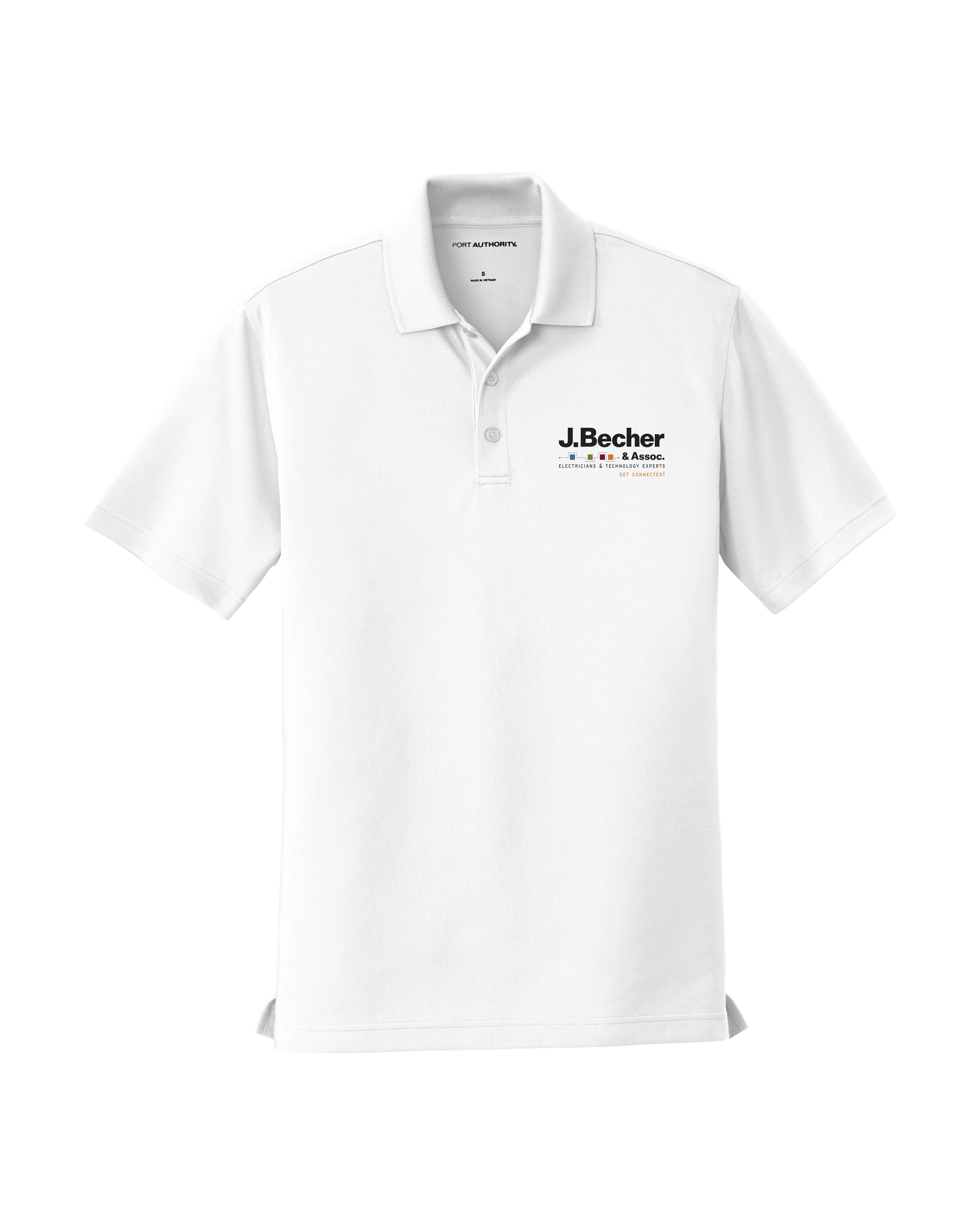 J. Becher - Port Authority® Dry Zone® UV Micro-Mesh Polo