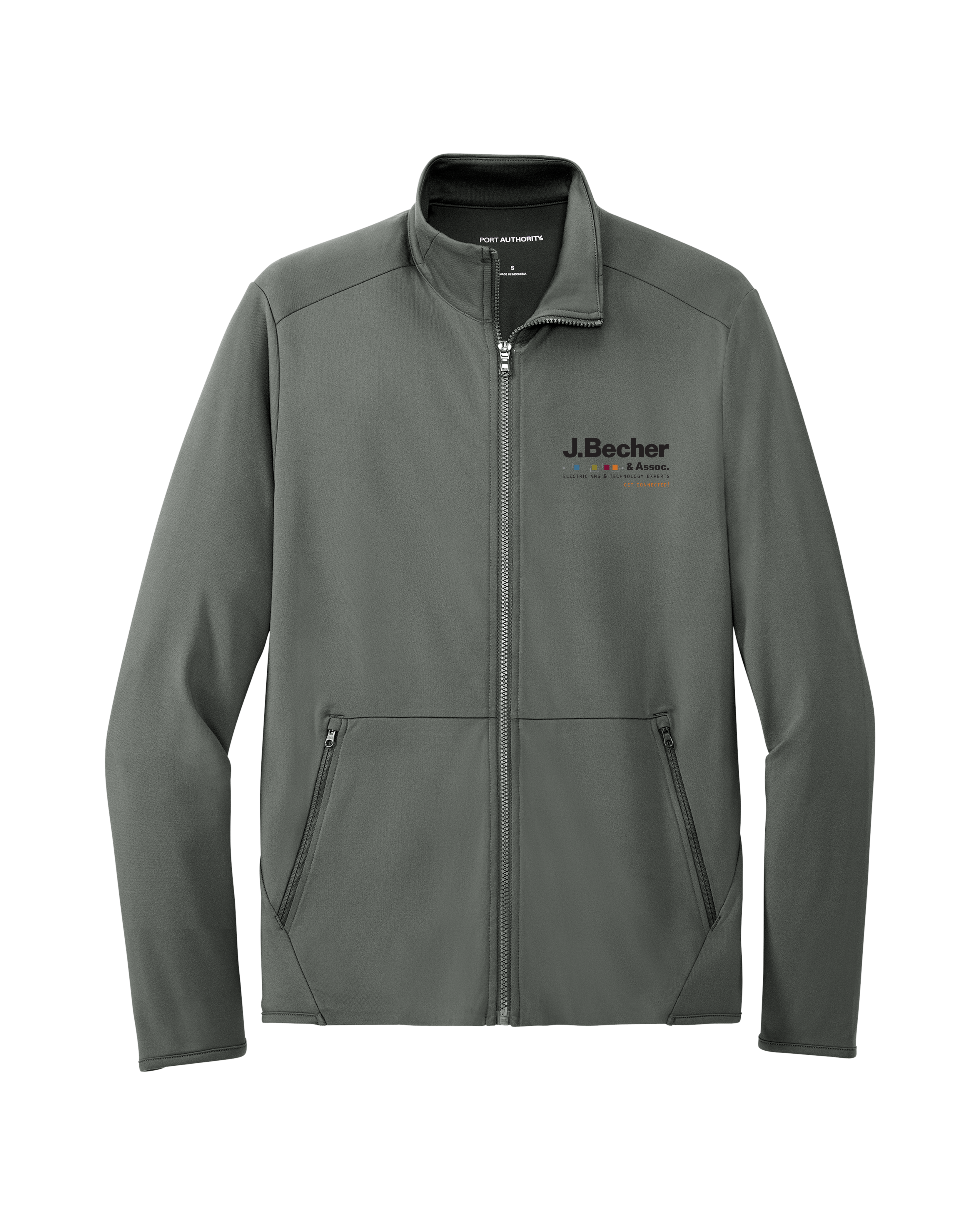 J. Becher - Port Authority® Accord Stretch Fleece Full-Zip