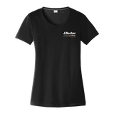 J. Becher - Sport-Tek® Ladies PosiCharge® Competitor™ Cotton Touch™ Scoop Neck Tee