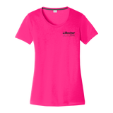 J. Becher - Sport-Tek® Ladies PosiCharge® Competitor™ Cotton Touch™ Scoop Neck Tee