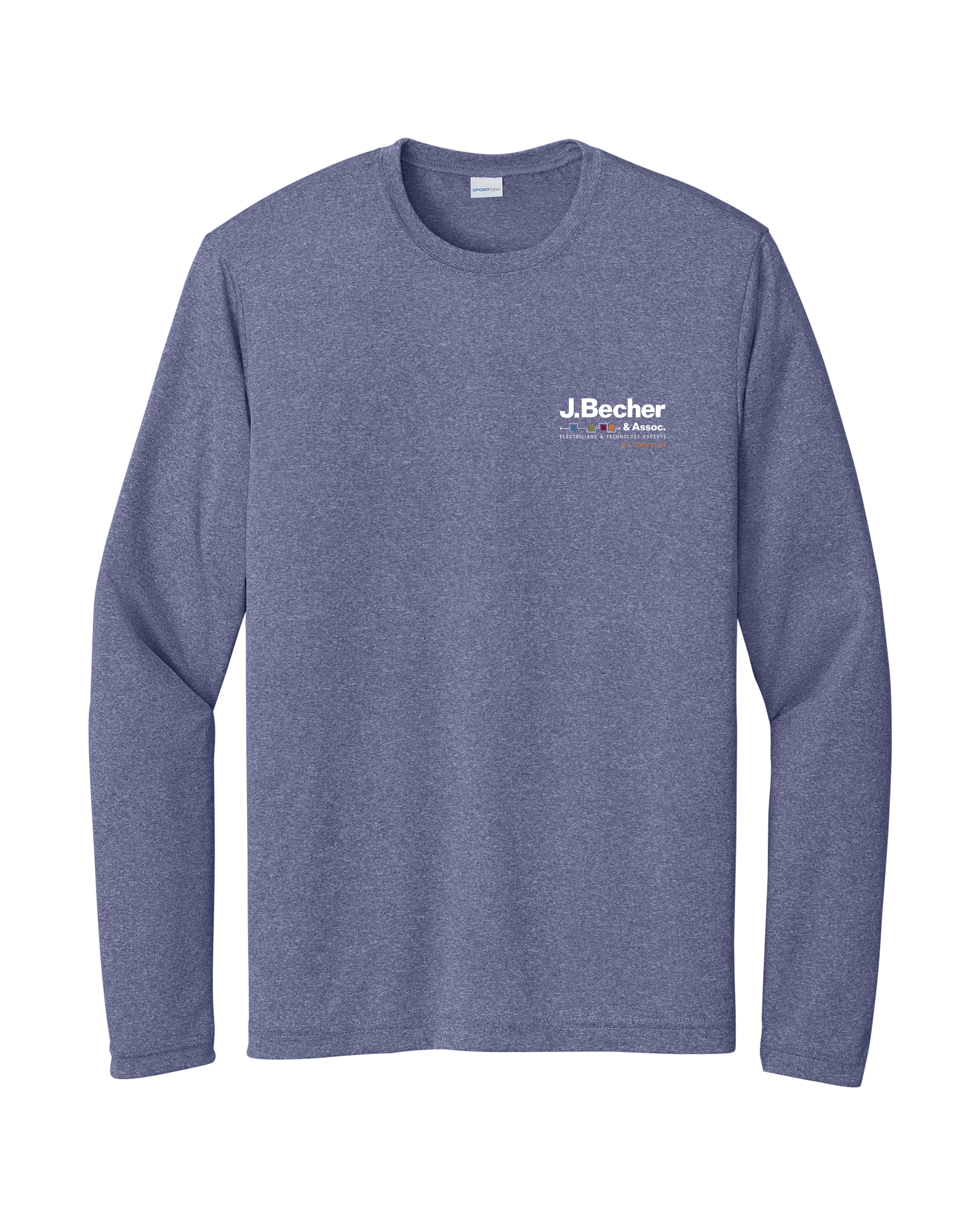 J. Becher - Sport-Tek® Long Sleeve Heather Contender™ Tee