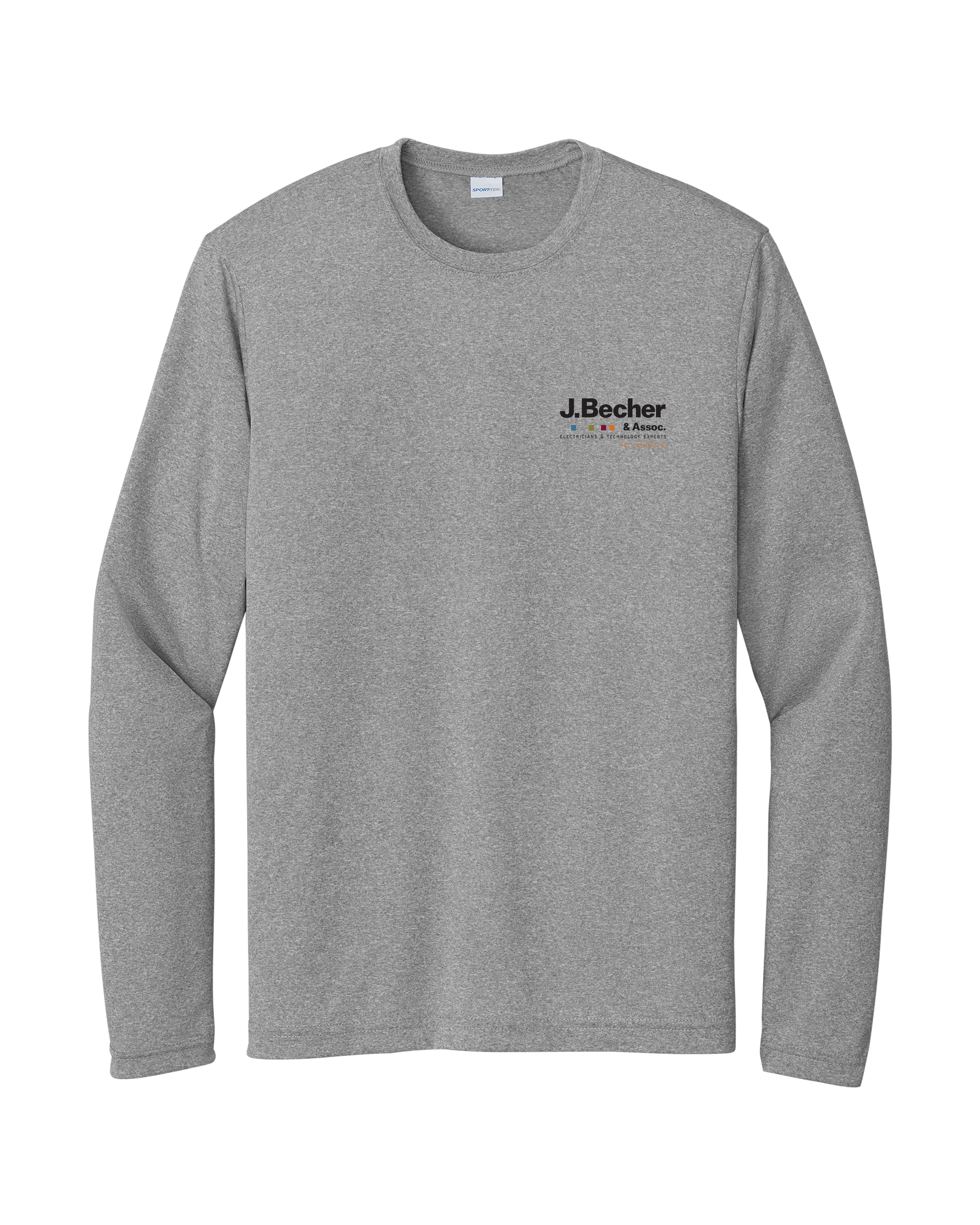 J. Becher - Sport-Tek® Long Sleeve Heather Contender™ Tee