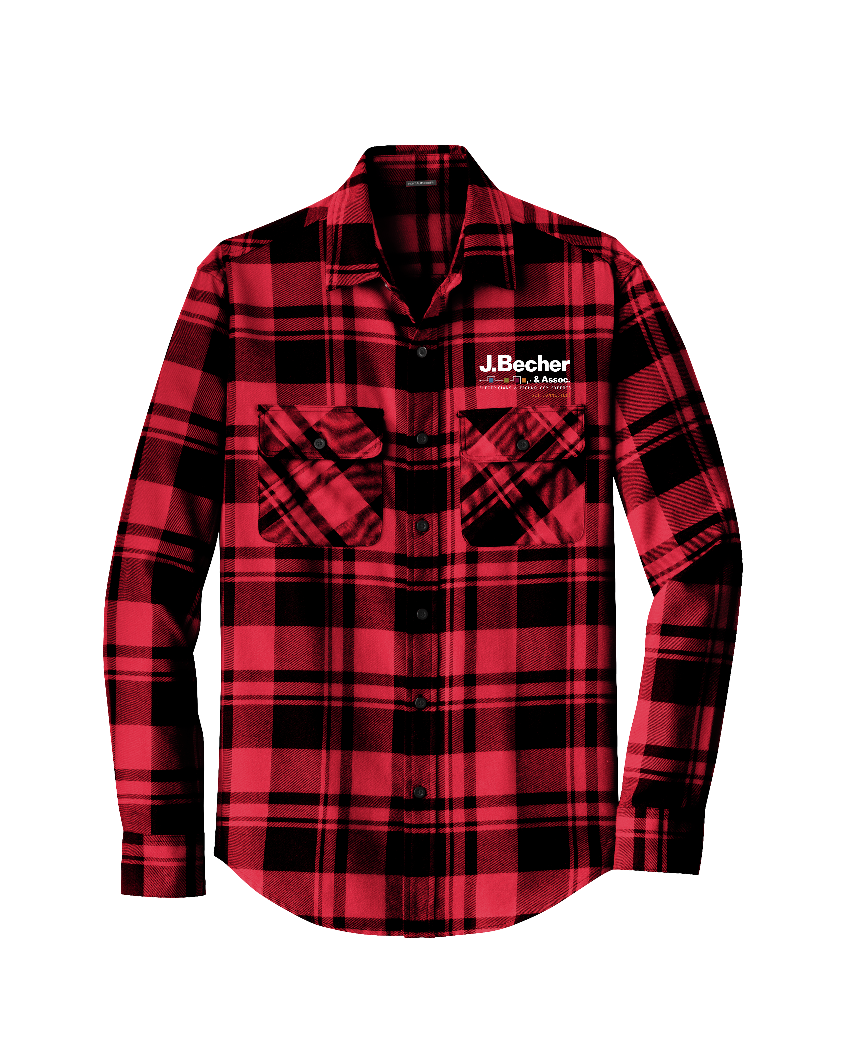 J. Becher - Port Authority® Plaid Flannel Shirt