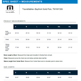 J. Becher Holiday - Travis Mathew Men's Bayfront Solid Polo
